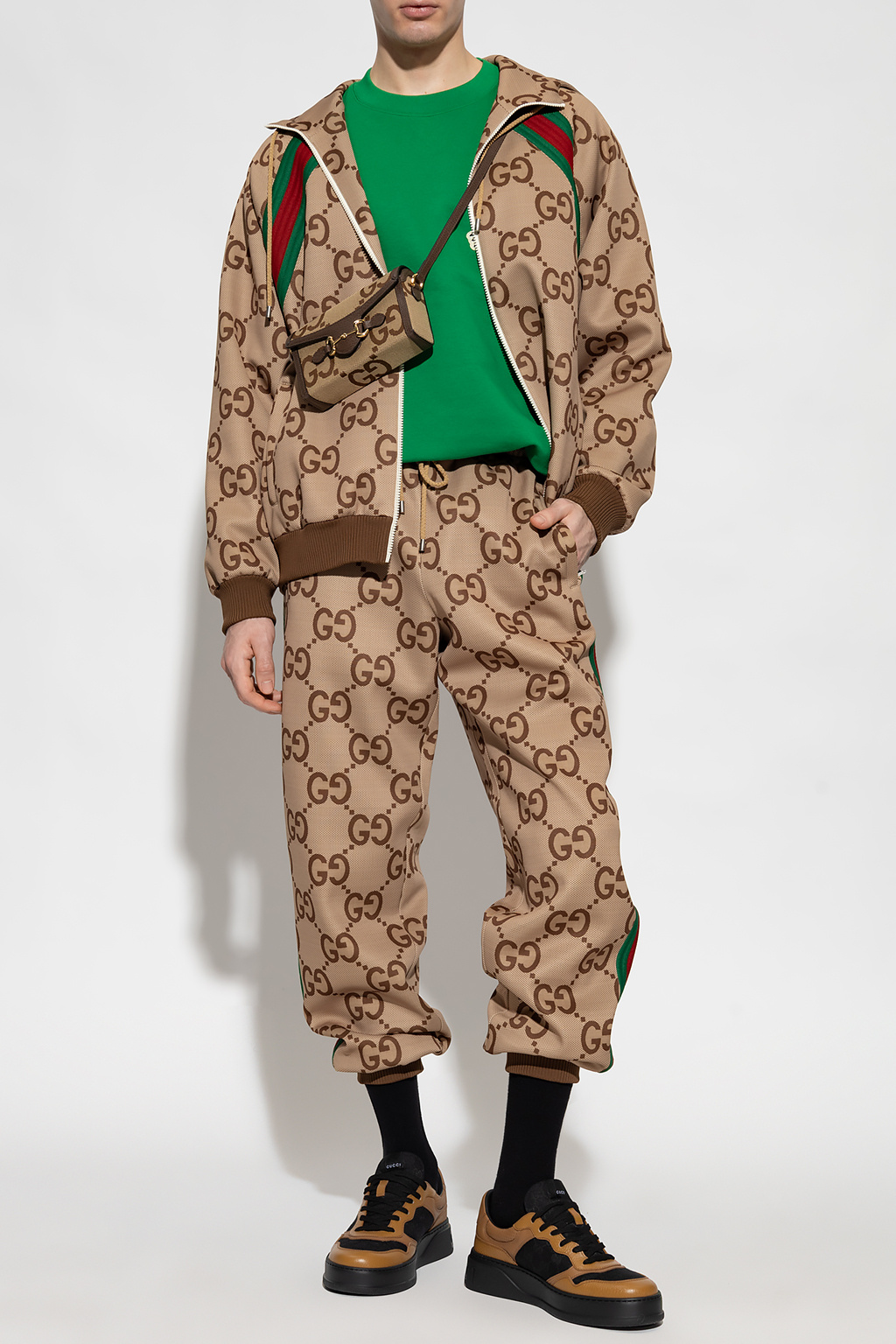 Gucci Boy's Long Sleeve "GG Jacquard Monogram"