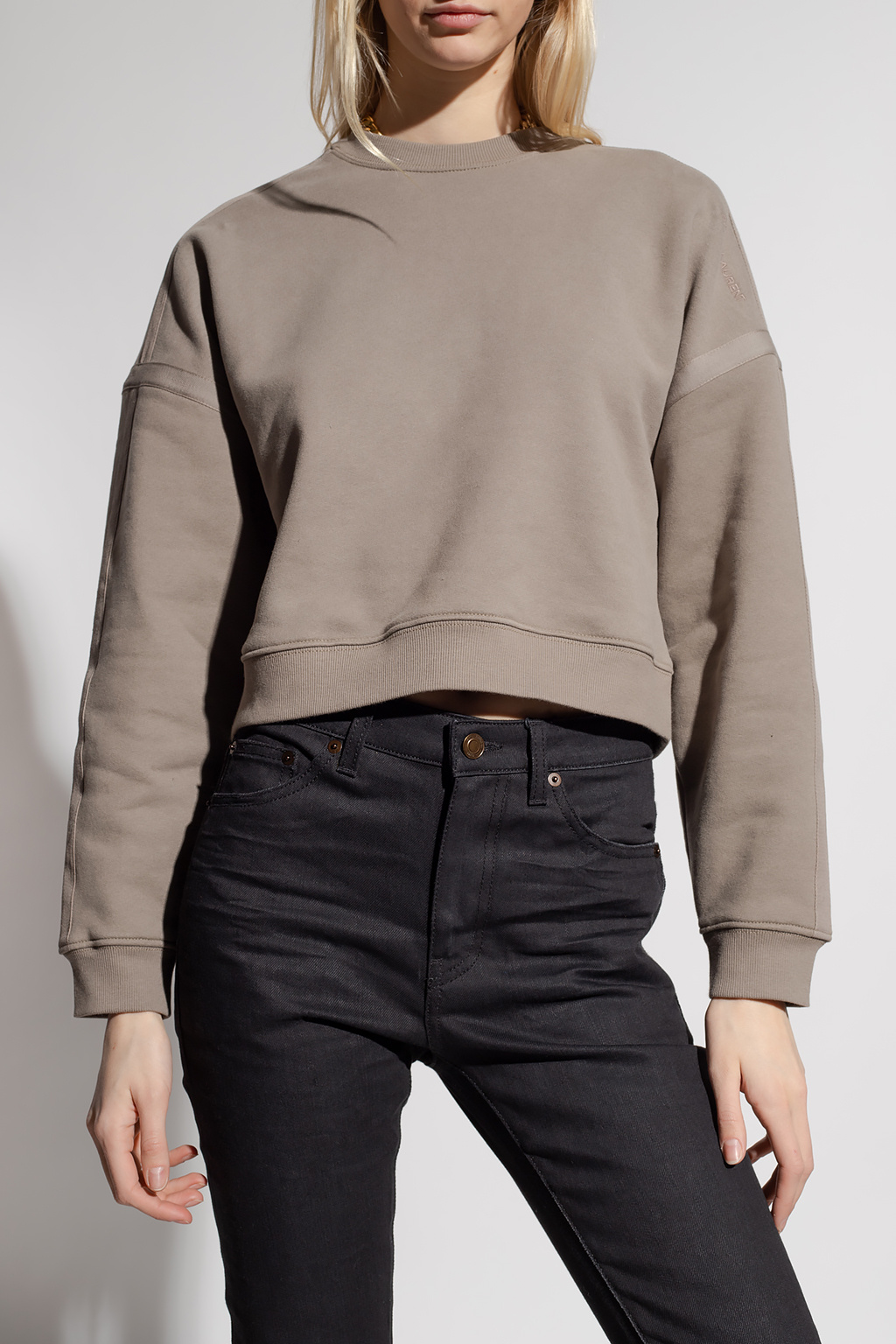 Saint Laurent Cropped sweatshirt