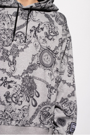 Versace Jeans Couture Hoodie with Baroque print