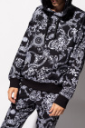 Versace Jeans Couture BLACK Hoodie with logo