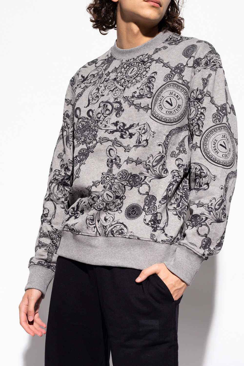 Versace Jeans Couture Puma Power Sweatshirt Met Volledige Rits