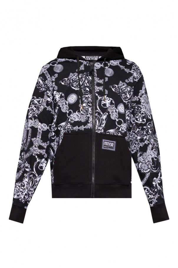 kent curwen contrast beautify t shirt item Hoodie with Baroque print
