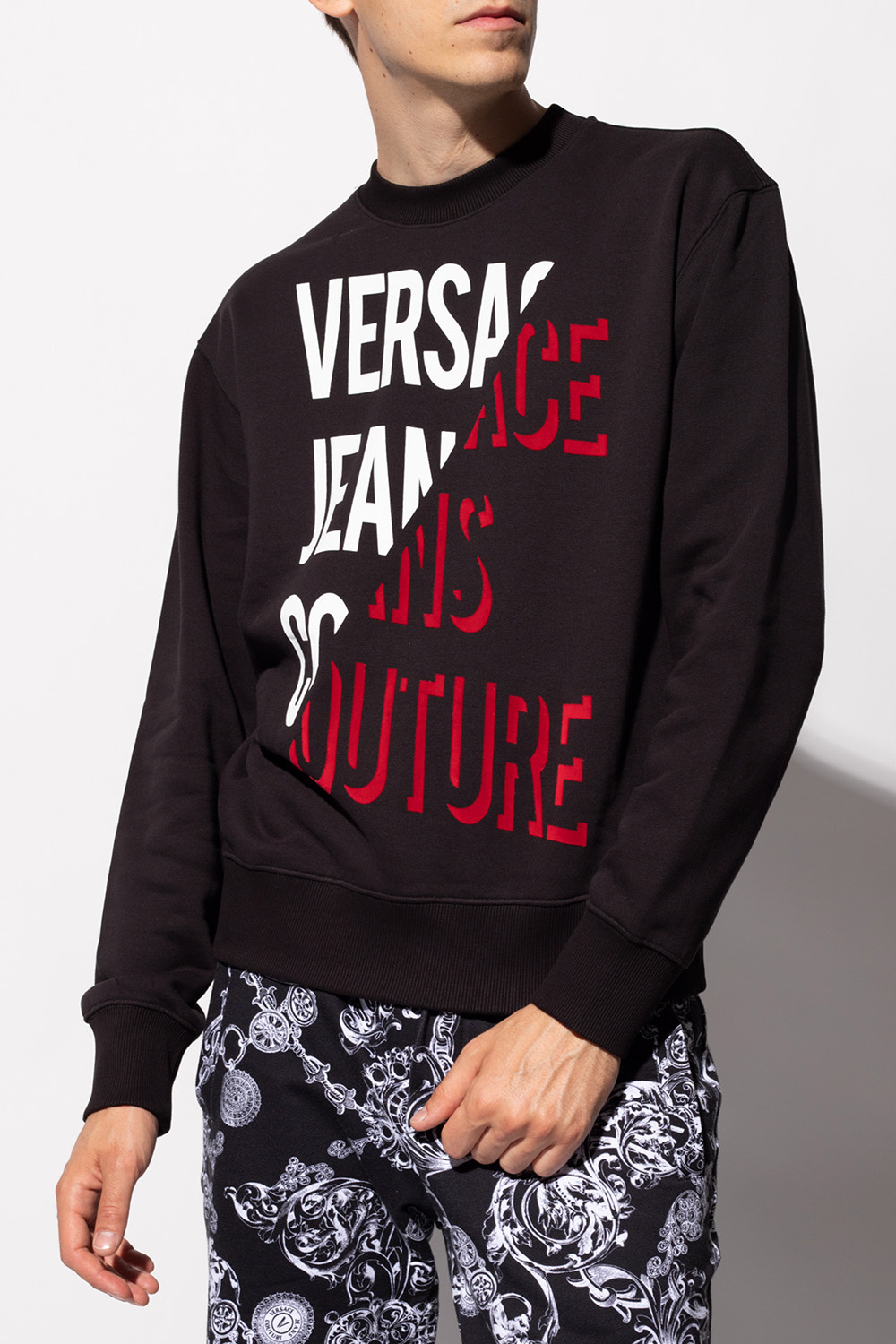 versace jeans couture mens sweater