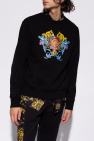 Versace Jeans Couture Mens long-sleeve cotton tee shirt