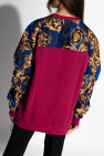 Versace Jeans Couture BURGUNDY Printed sweatshirt