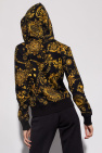 Uma Wang contrast-stitch shirt Patterned hoodie