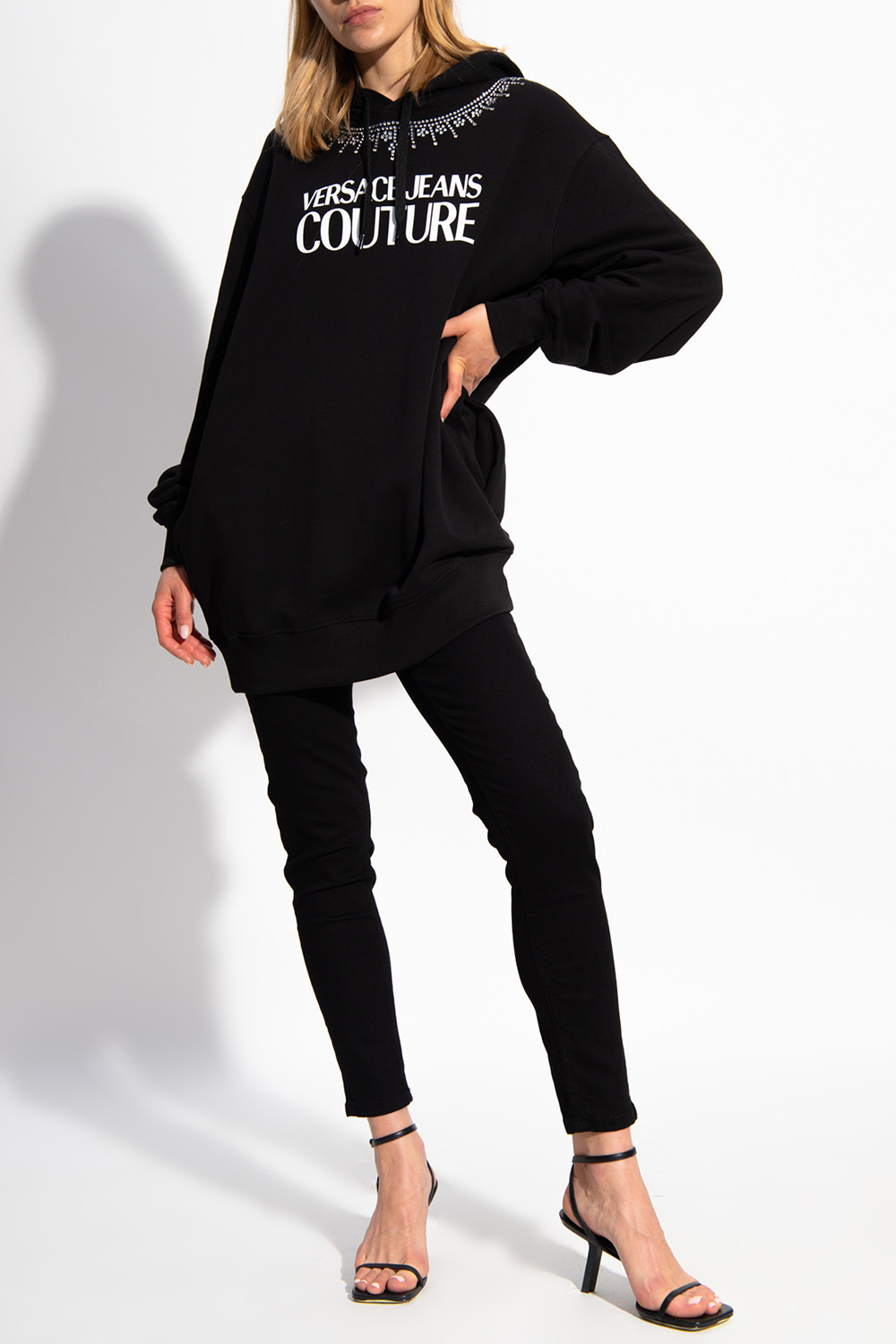 cavalli class hoodie Sticker Oversize hoodie