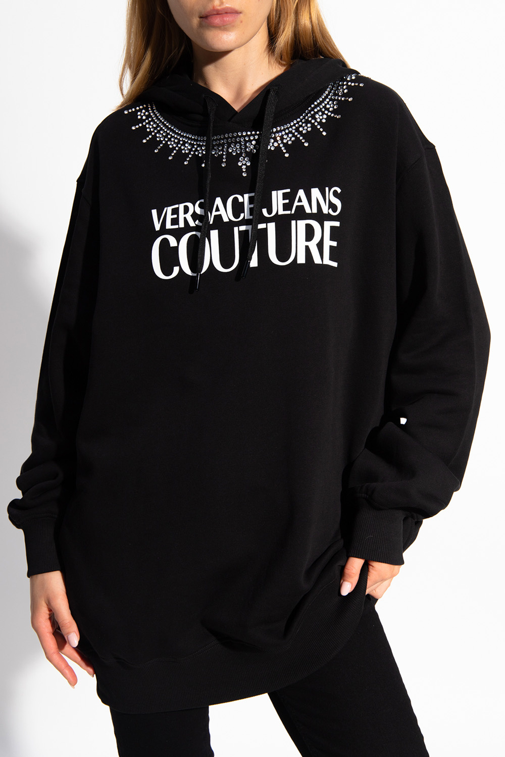 cavalli class hoodie Sticker Oversize hoodie