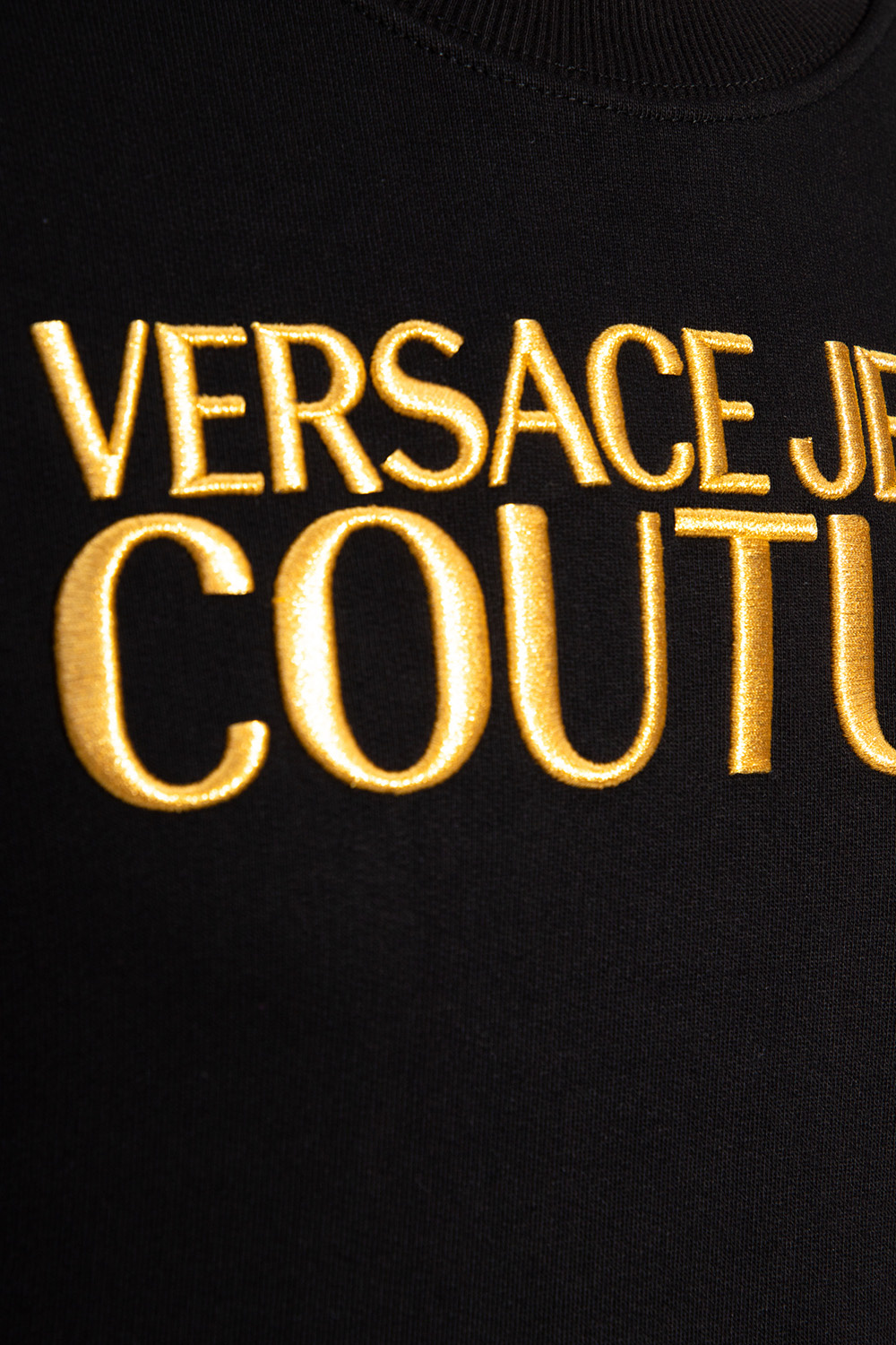 Versace Jeans Couture Logo-embroidered sweatshirt