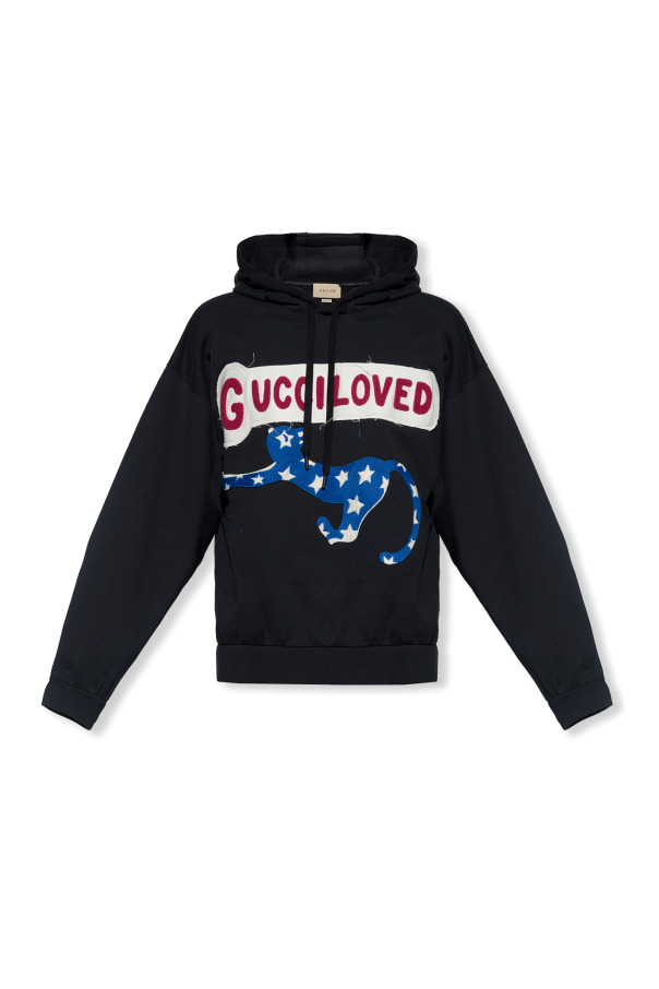Embroidered hoodie od Gucci
