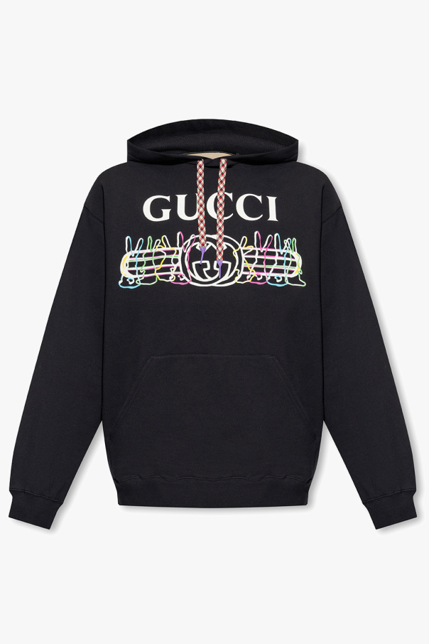 Gucci pumps Printed hoodie