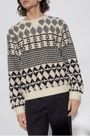 Saint Laurent Sweater with decorative pattern