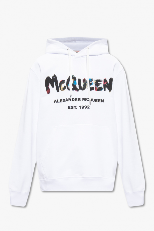 Alexander McQueen Alexander McQueen embroidered skull polo shirt