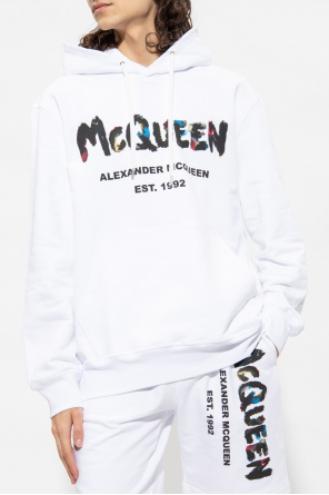 Alexander McQueen Alexander McQueen embroidered skull polo shirt