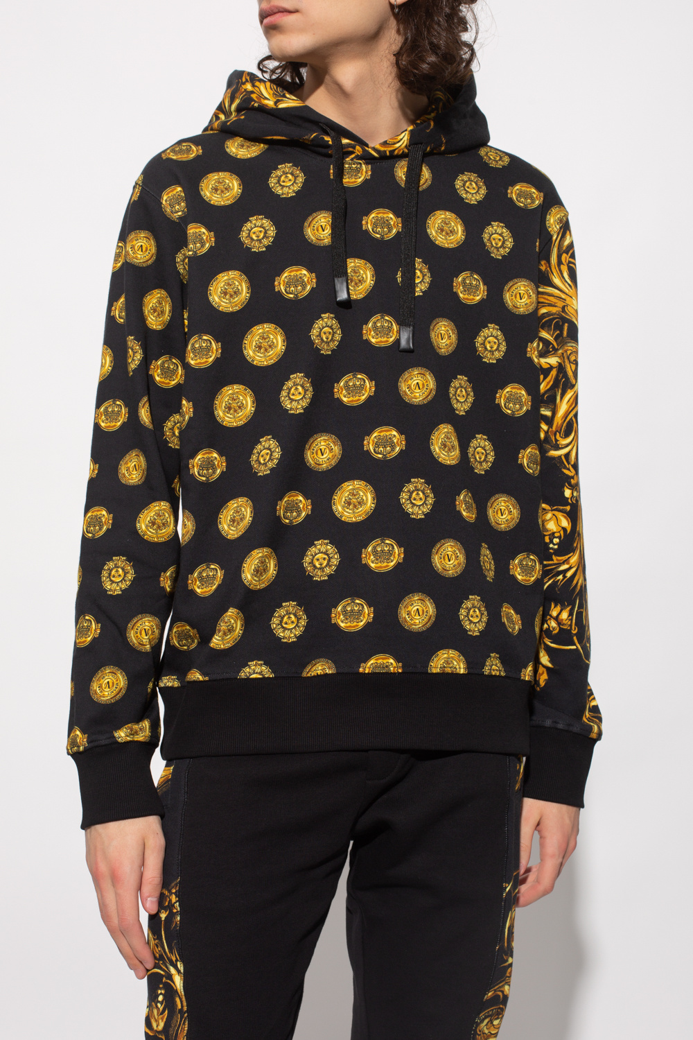 Versace Jeans Couture Patterned hoodie