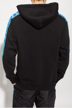 tie dye sweatshirt in multi hoodie Randig with logo