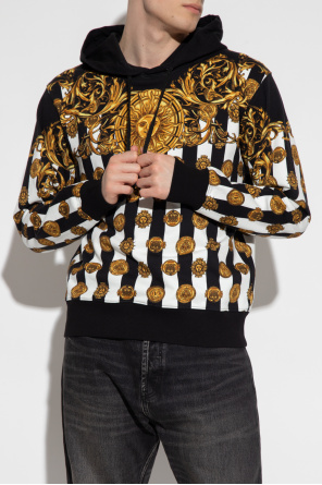 Versace Jeans Couture Patterned woman hoodie