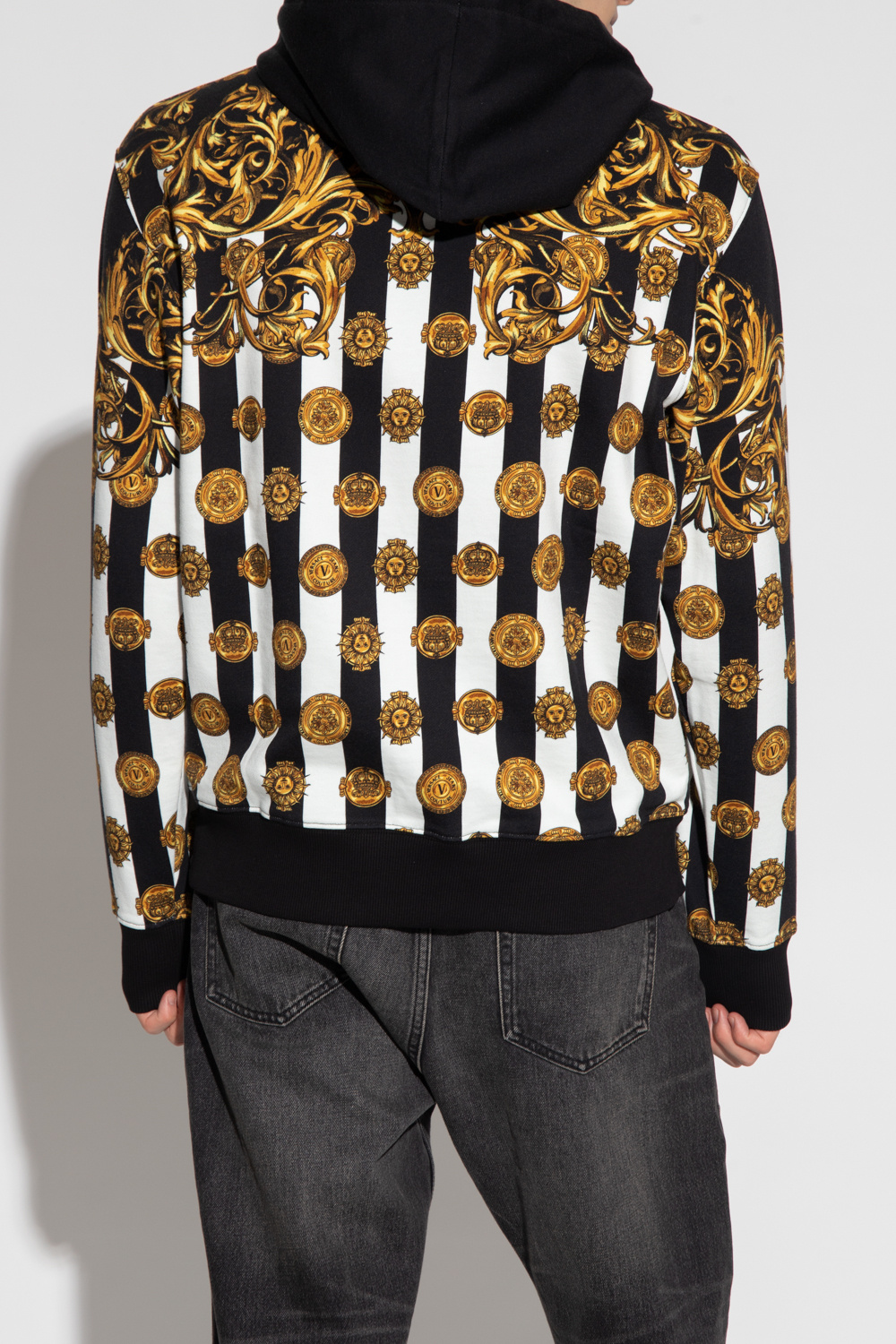 Versace Jeans Couture Patterned abstract hoodie