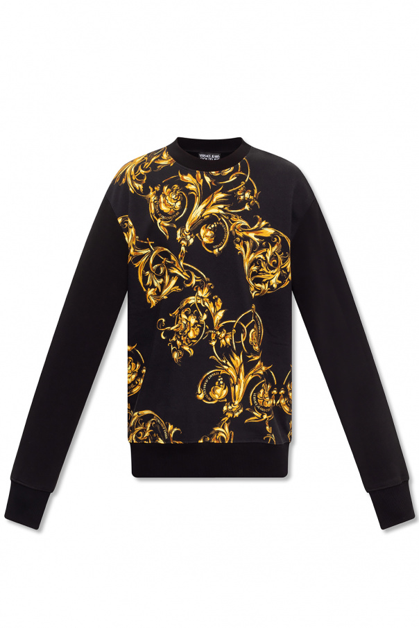 Disque Organic Cotton T-shirt Sweatshirt with ‘Regalia Baroque’ print