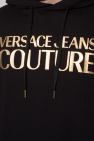 Versace Jeans Couture Topman Klassisk sweatshirt i mørk pink