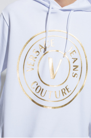 Versace Jeans Couture Topman T-shirt à encolure montante Noir