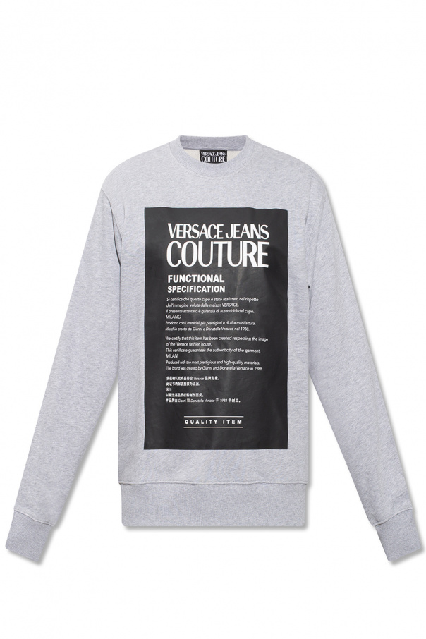Versace Jeans Couture Printed bawe sweatshirt