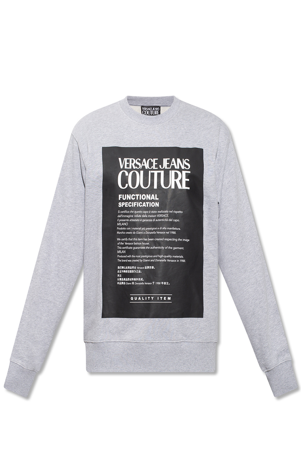 Versace Jeans Couture Printed bawe sweatshirt