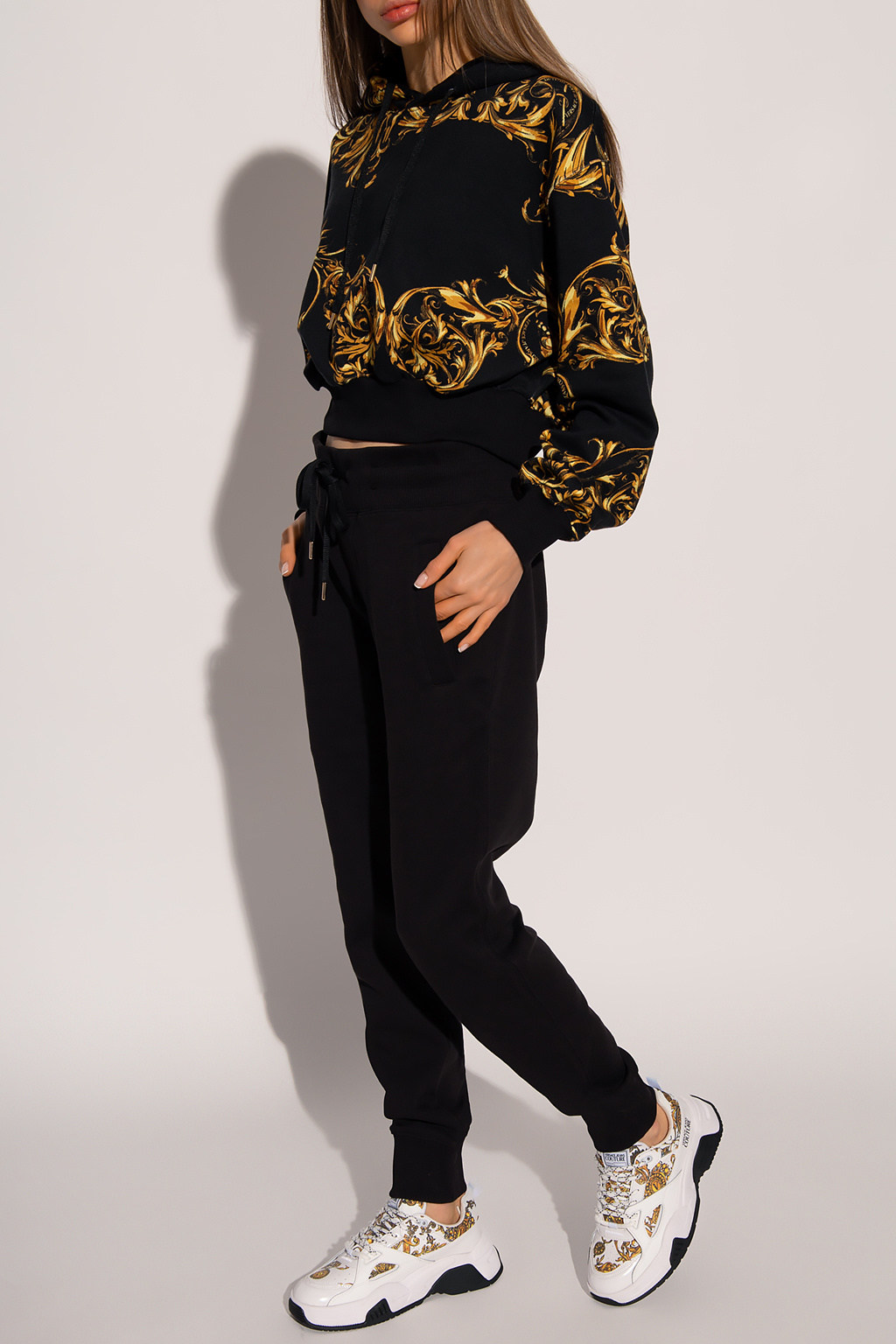 Versace Jeans Couture Barocco-printed hoodie