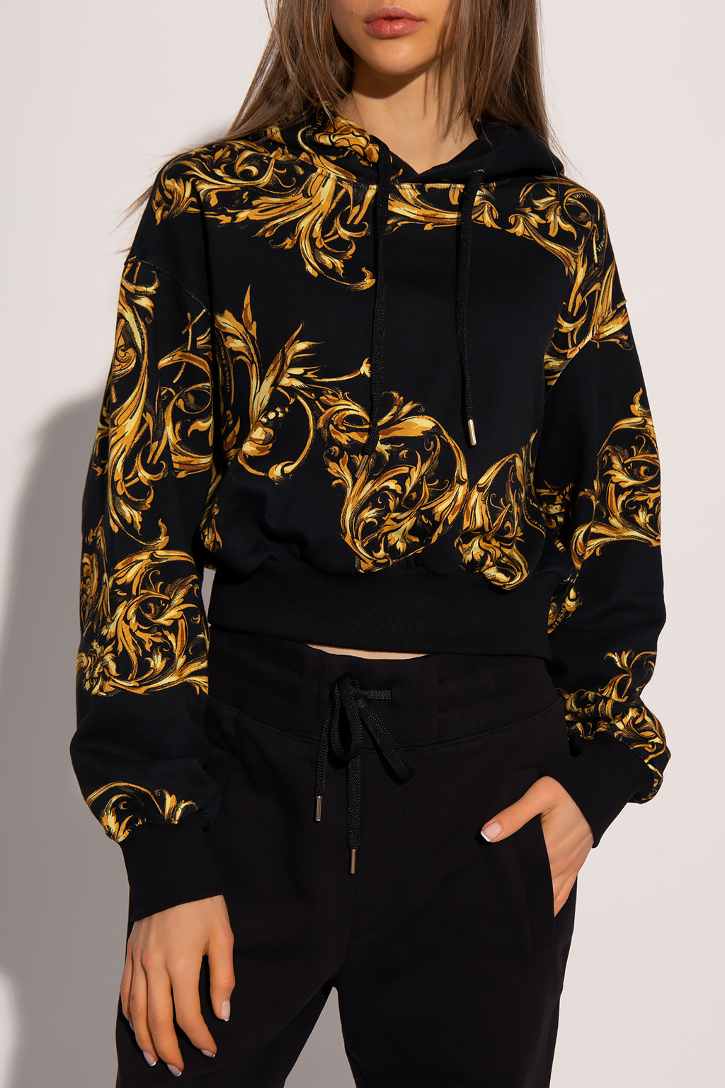 Versace Jeans Couture Barocco-printed hoodie