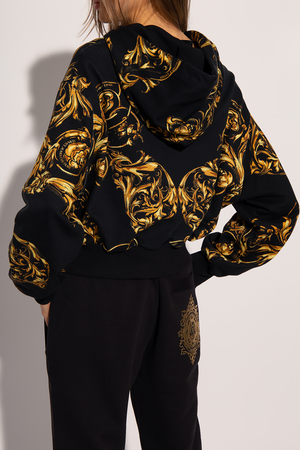 Versace Jeans Couture Barocco-printed hoodie