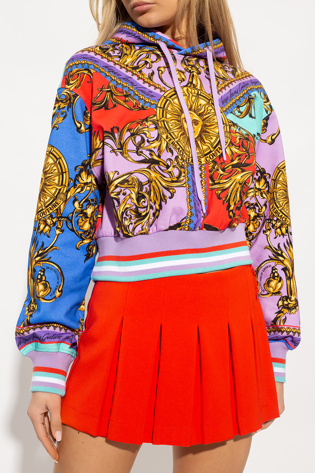 Versace Jeans Couture Patterned hoodie