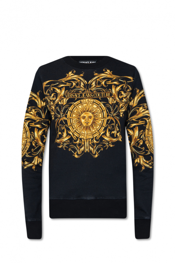 Versace Jeans Couture Sweatshirt with ‘Garland Sun’ motif