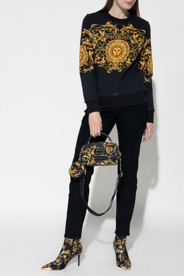 Versace Jeans Couture Sweatshirt with ‘Garland Sun’ motif