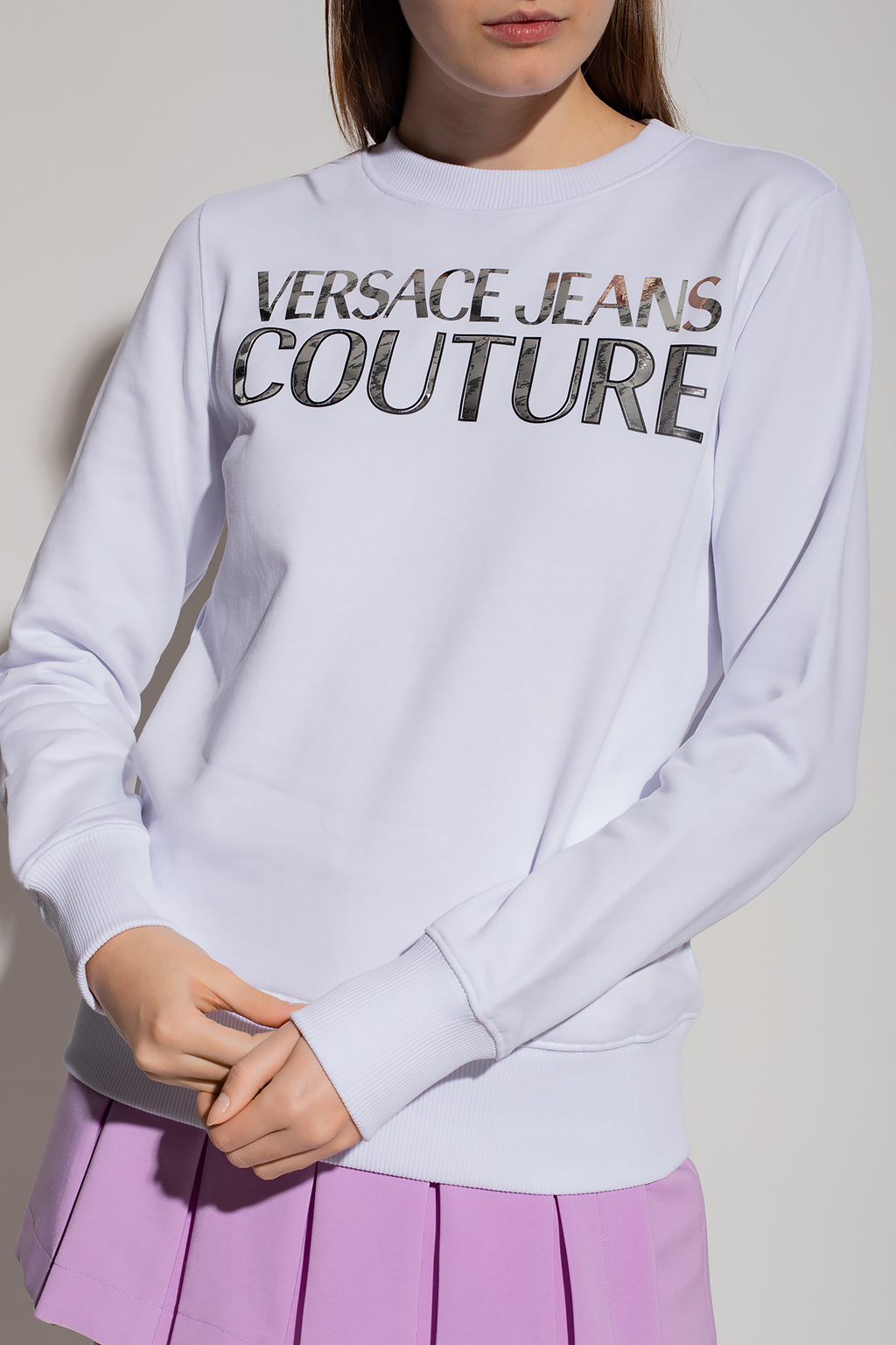 Versace Jeans Couture Mastermind Japan skull print crew neck sweatshirt