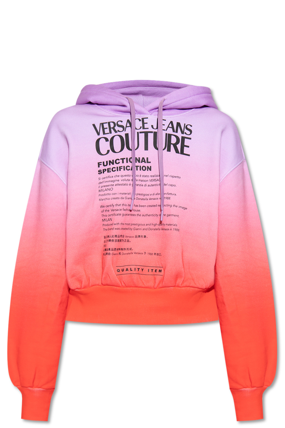 Versace Jeans Couture Hoodie with logo