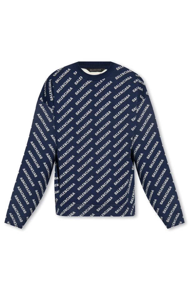Balenciaga stone Sweater with logo