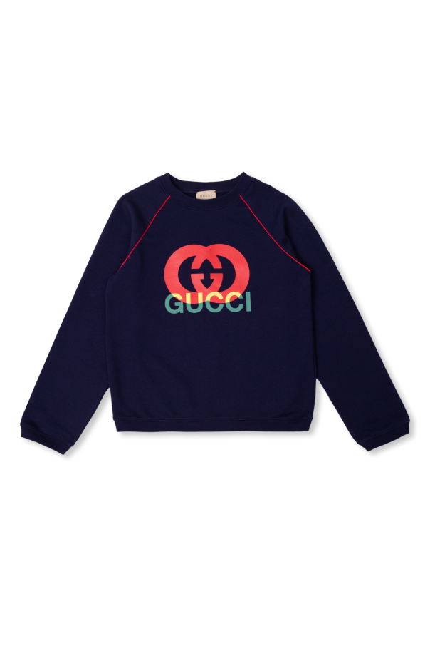 Gucci Kids Gucci GG embroidered tulle midi dress Black