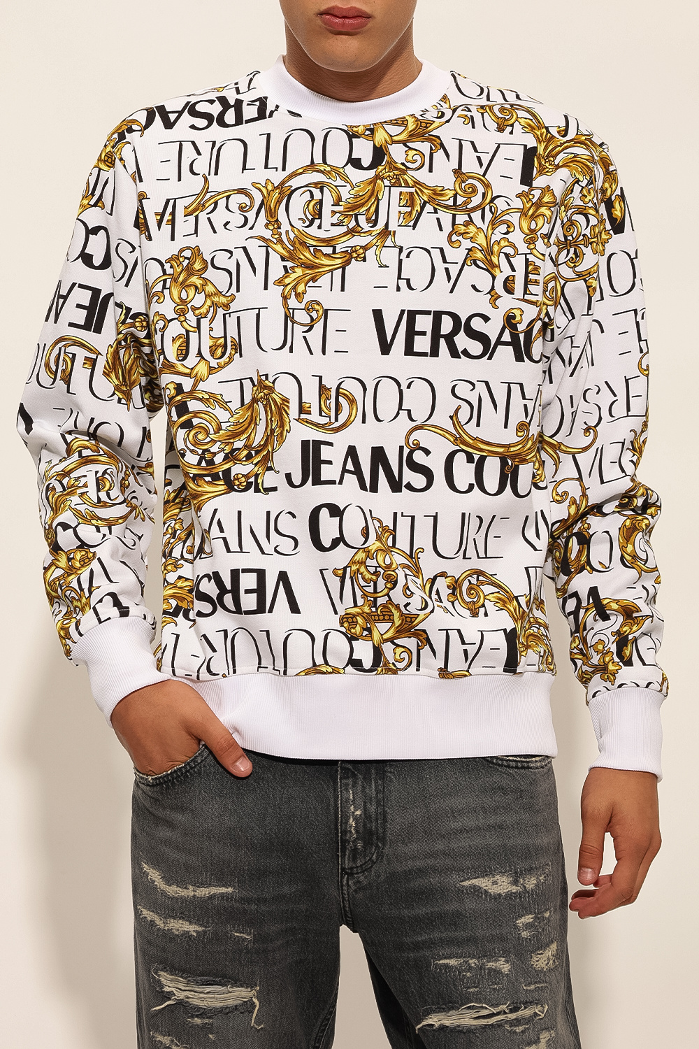 Versace Jeans Couture Printed sweatshirt