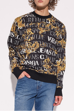 Versace Jeans Couture embroidered sweatshirt with logo