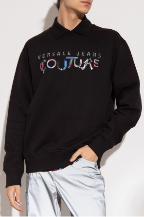 Versace Jeans Couture sweatshirt Schwarz with logo