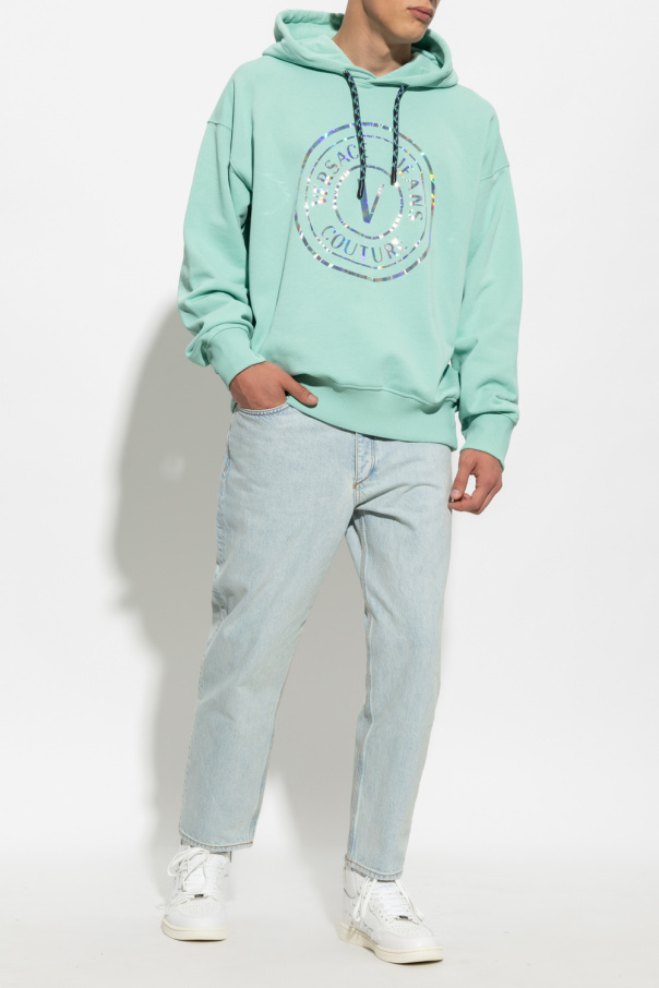 polo ralph lauren garment dyed zip pocket shirt Logo hoodie