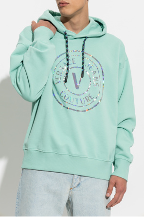 Cicala textured jacket Logo hoodie