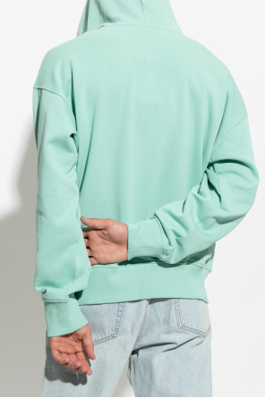 Cicala textured jacket Logo hoodie
