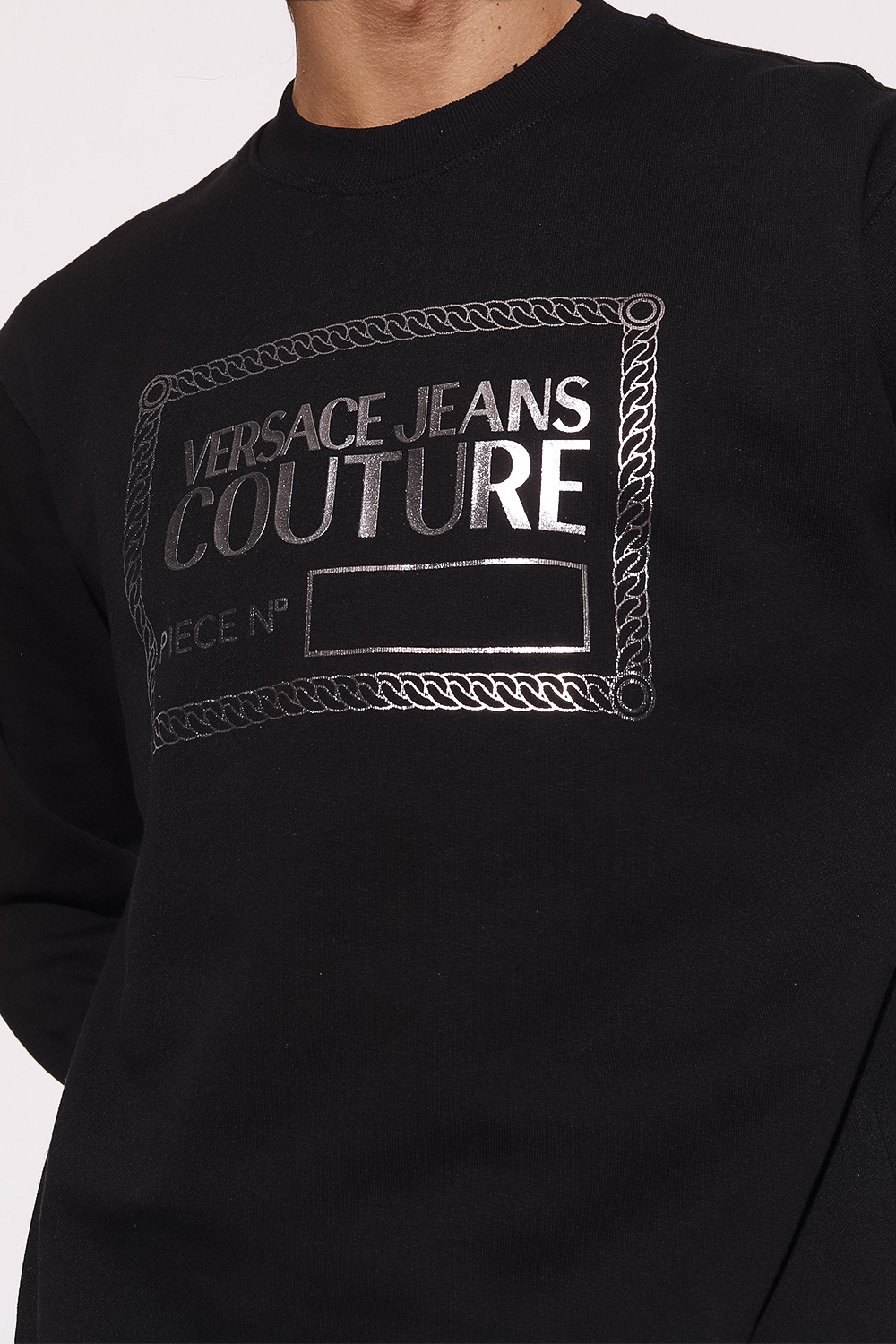 Versace Jeans Couture MM6 Maison Margiela layered sweatshirt