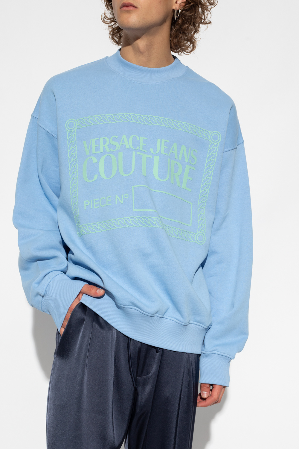 Versace Jeans Couture sweatshirt embroidered with logo