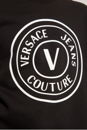 Versace Jeans Couture Vision Of Super Kids flame-print zip-up hoodie