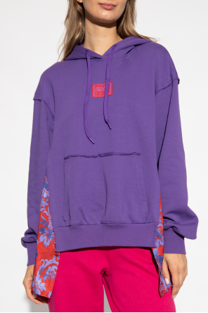 Versace Jeans Couture Hoodie in contrasting fabric