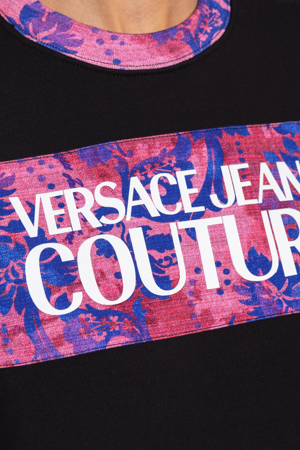 Versace Jeans Couture logo-embellished shirt Bianco