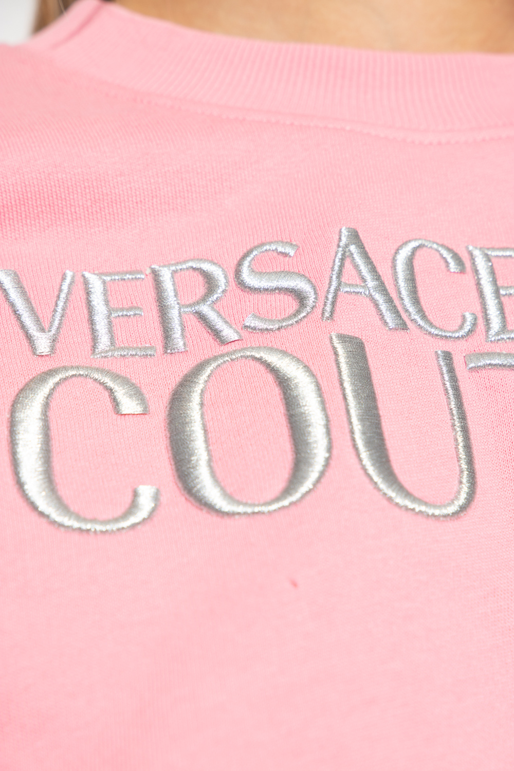 Versace Jeans Couture Love Moschino logo floral print T-shirt