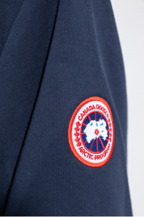 Canada Goose Sleeve Hoodie with logo